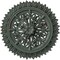 Ekena Millwork Lariah Ceiling Medallion (Canopies up to 1 3/8"), 24 3/4"OD 1 3/8"ID x 3 1/4"P, Cloud Burst Crackle CM24LACBC - alternate 1